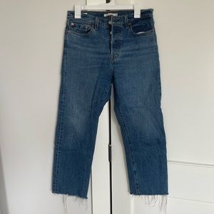 Levi’s Wedgie Straight Leg Denim 29